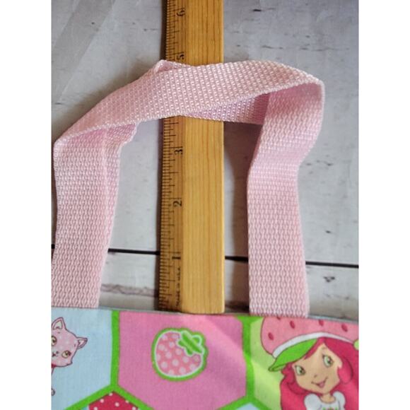 strawberry shortcake Crayon Holder Coloring Tote Bag Handmade kids travel bag - Picture 6 of 9